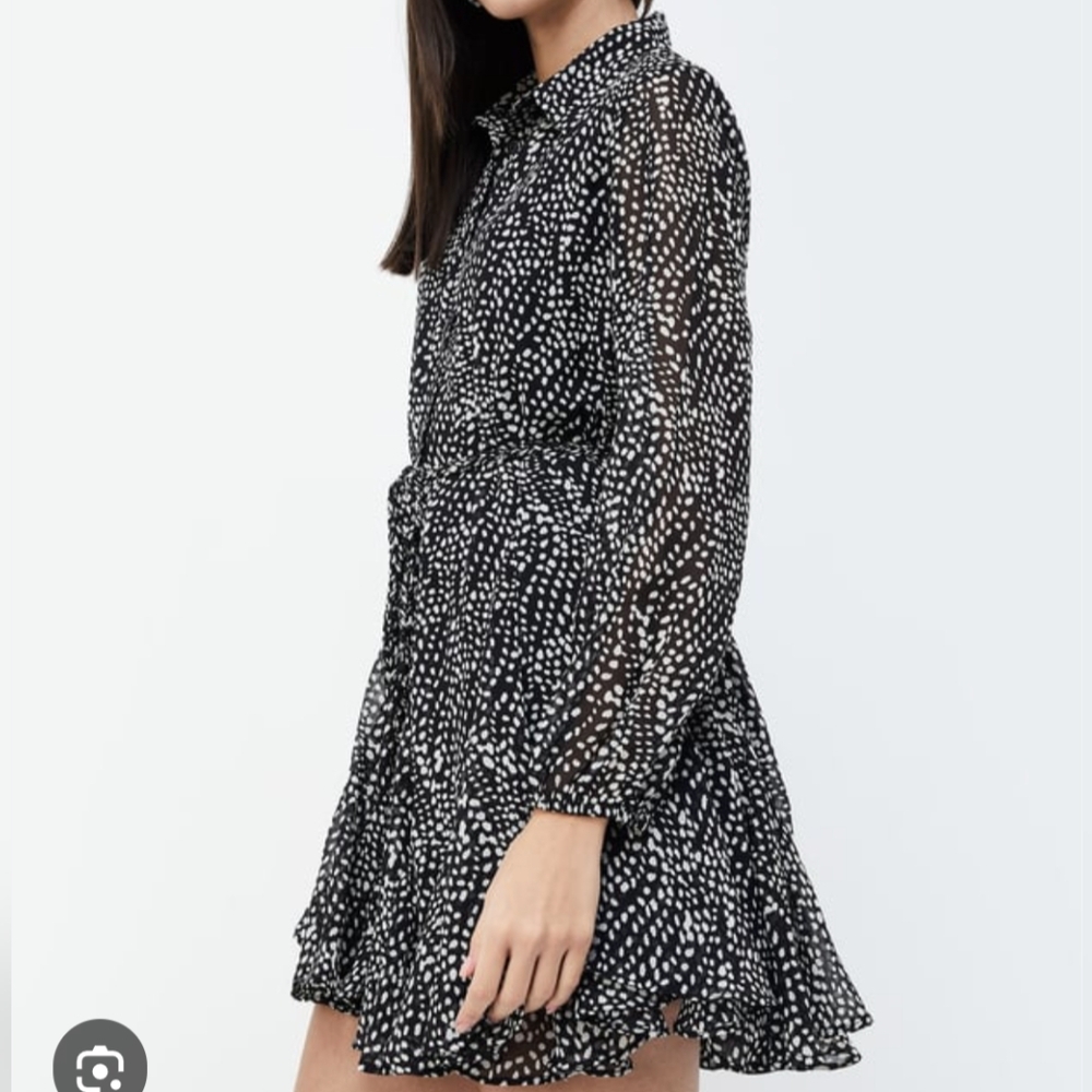 ZARA PRINTED SHORT DRESS Size S